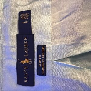 Ralph Lauren Light Blue Chambray Oxford Shirt